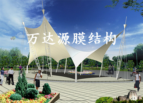 景觀設施膜結(jié)構(gòu)1